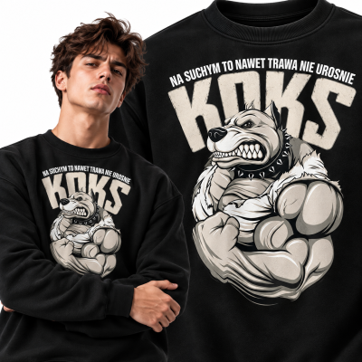 BLUZA NA SIŁOWNIĘ  KOKS